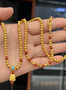 金包银项串万能链多圈手链送女友