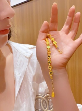 十三幺麻将珐琅彩手串金店爆款