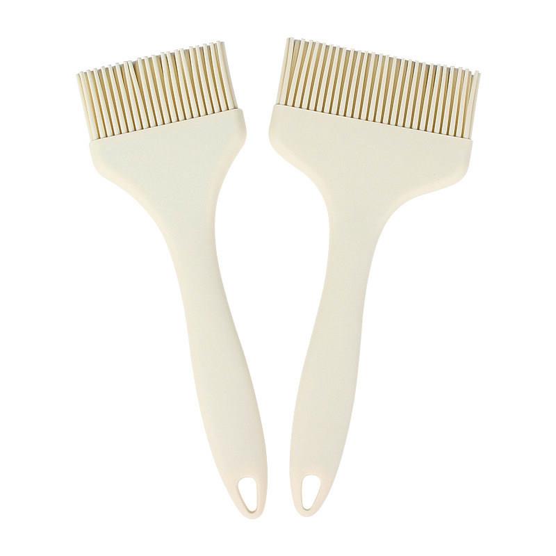 Large wide silicone high temperature resistant food grade oil brush