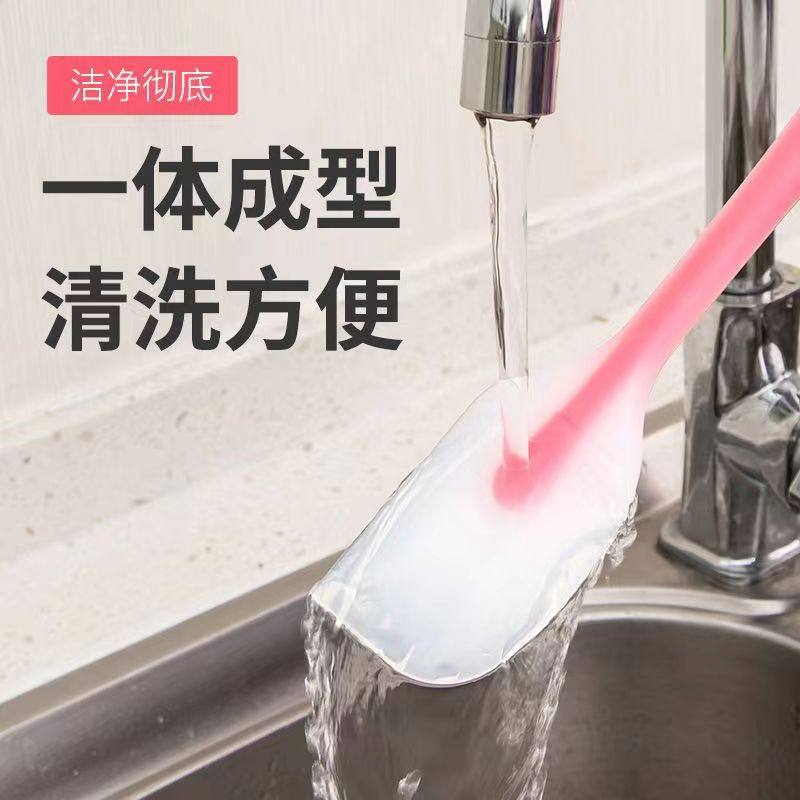 新款硅胶酸奶刮刀食品级烘焙家用厨房一体式专用抹刀铲子工具套装,淘宝优惠券,粉丝福利购,淘宝优惠卷