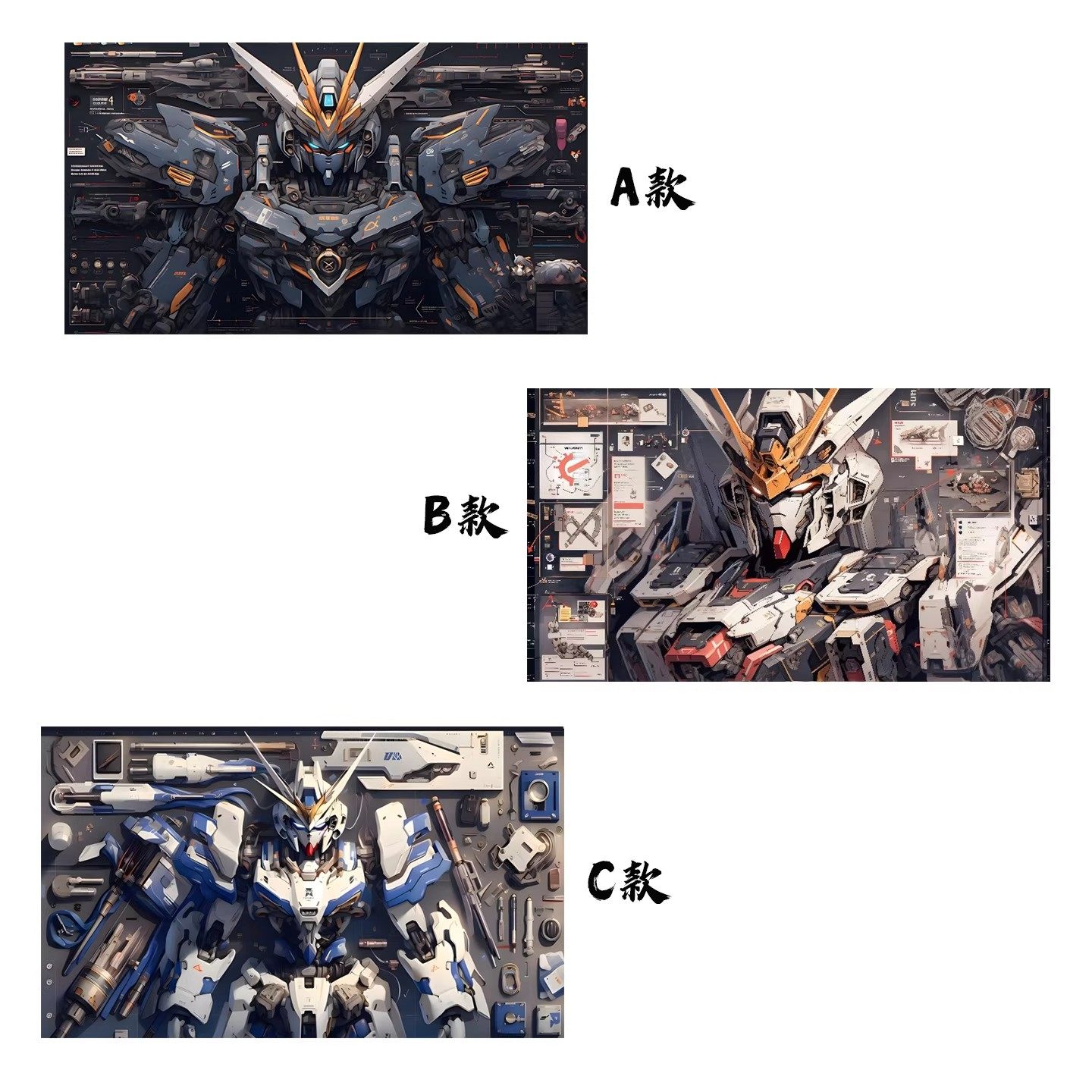 机动战士卧室背景墙壁画动漫宿舍背景墙布出租屋房间改造装饰墙纸,淘宝优惠券,粉丝福利购,淘宝优惠卷