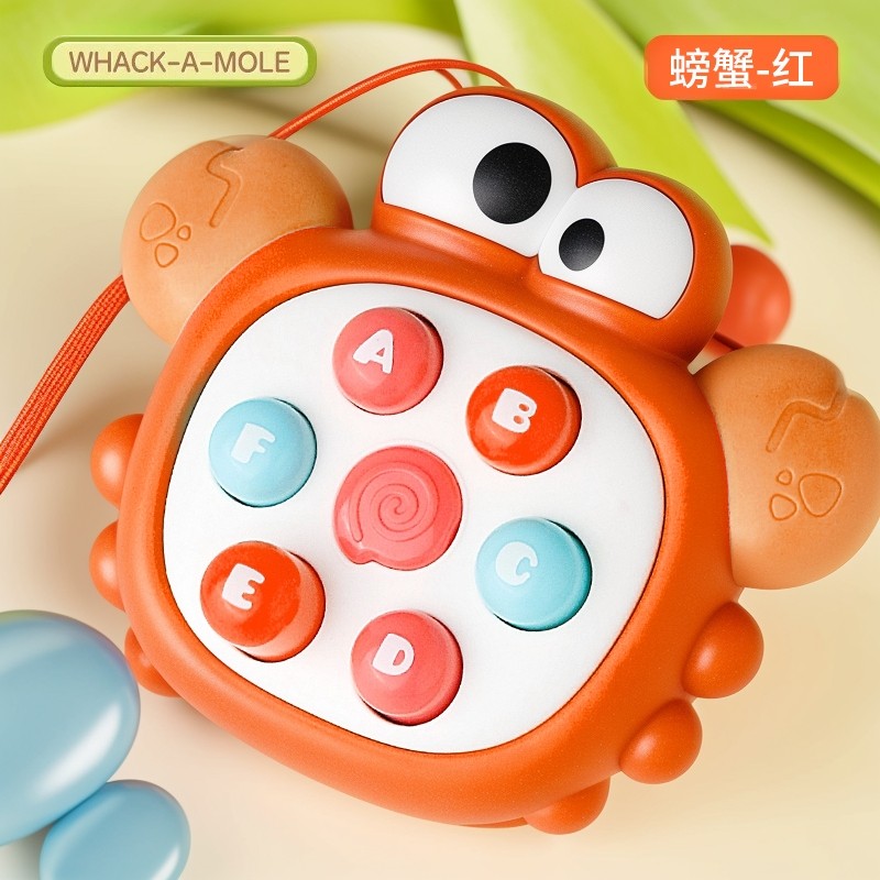 掌上迷你打地鼠按按乐婴儿早教益智宝宝手指按压0一1岁玩具幼儿童 - 图2