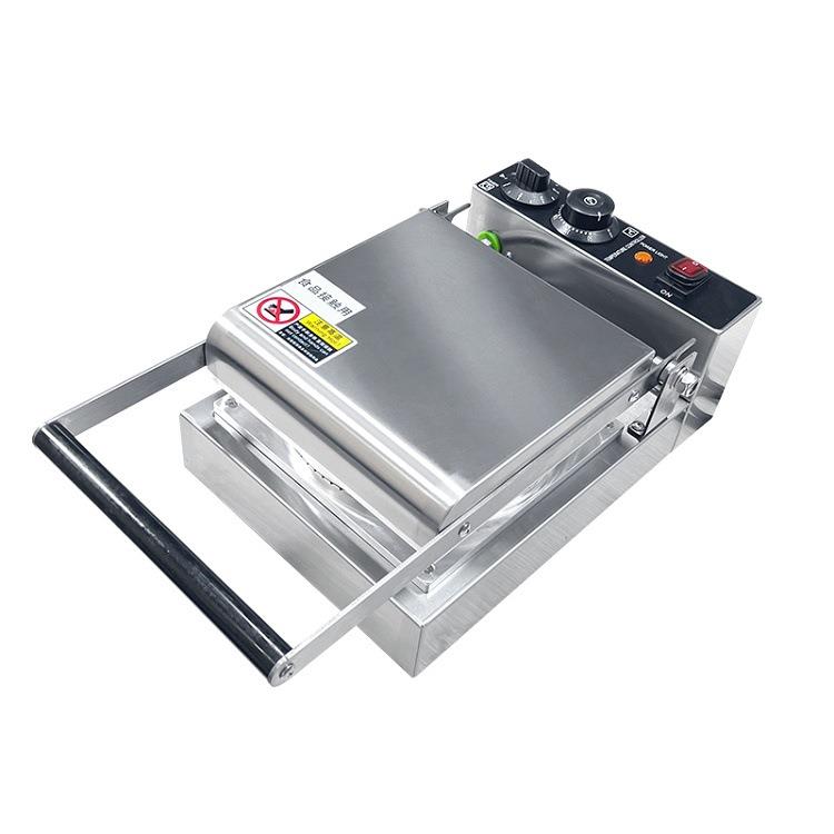 广州工厂直发商用电手动版脆皮机铝盘不粘锅易清洗冰激凌蛋筒 - 图3