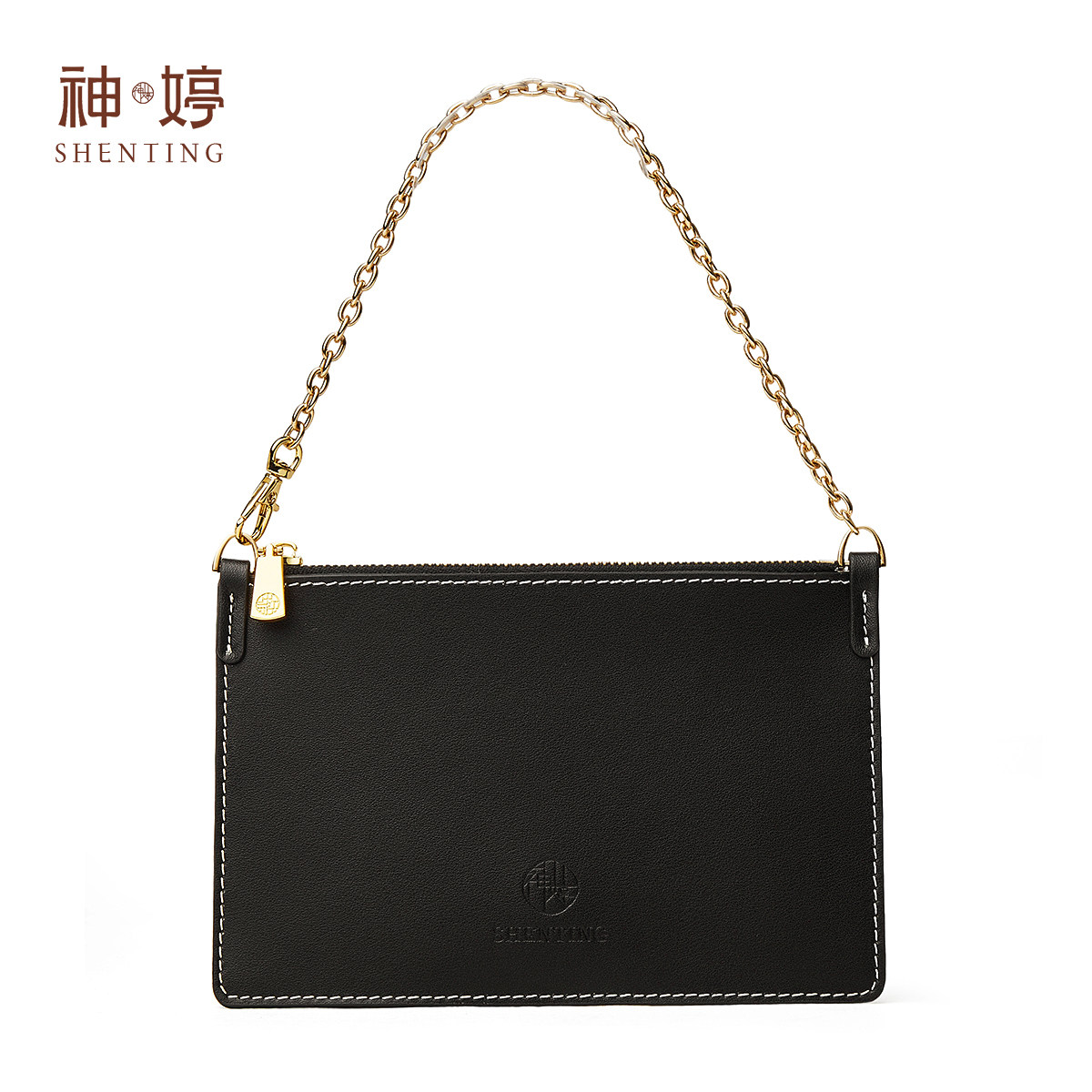 神婷正品真皮收纳包钱包女款卡包一体女士长款链条手包高级感轻奢,淘宝优惠券,粉丝福利购,淘宝优惠卷