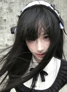 万圣节洛丽塔修女头纱发带cos