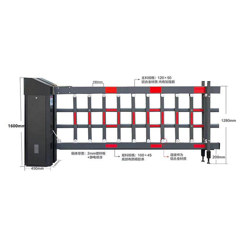 出入口起落杆智能车牌识别道闸空降闸无人值守停车场收费管理系统 - 图2
