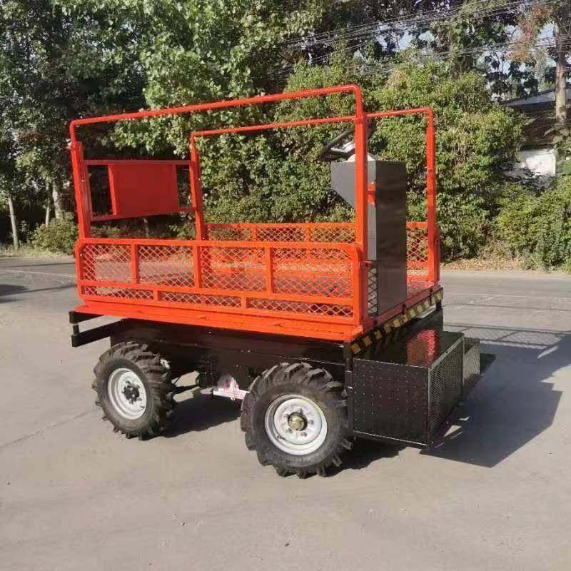 果园轮式升降平台液压轮高空作业机可扩展升降机,淘宝优惠券,粉丝福利购,淘宝优惠卷