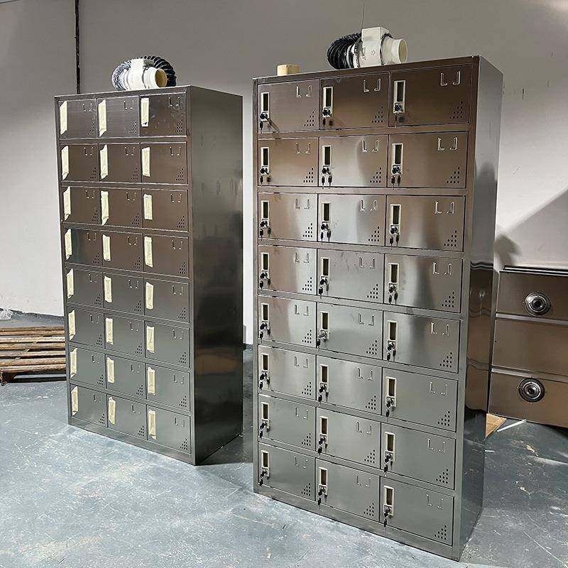 SUS201二十四门不锈钢鞋柜员工鞋凳工厂无尘车间更衣室鞋柜带门,淘宝优惠券,粉丝福利购,淘宝优惠卷