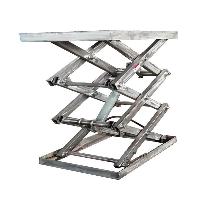 04不锈钢升降平台电动液压剪叉升降机货物提升机固定剪叉升降机,淘宝优惠券,粉丝福利购,淘宝优惠卷