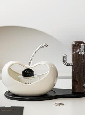 入户门口玄关放钥匙收纳置物架摆件轻奢高档鞋柜客厅装饰乔迁新居