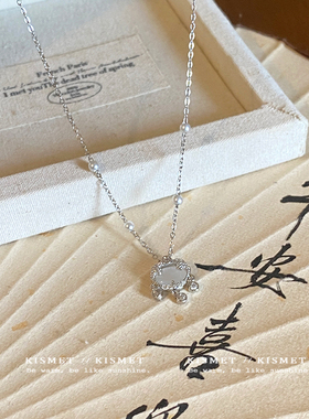 吉祥如意~平安锁项链2025轻奢小众高级颈链气质百搭新中式锁骨链