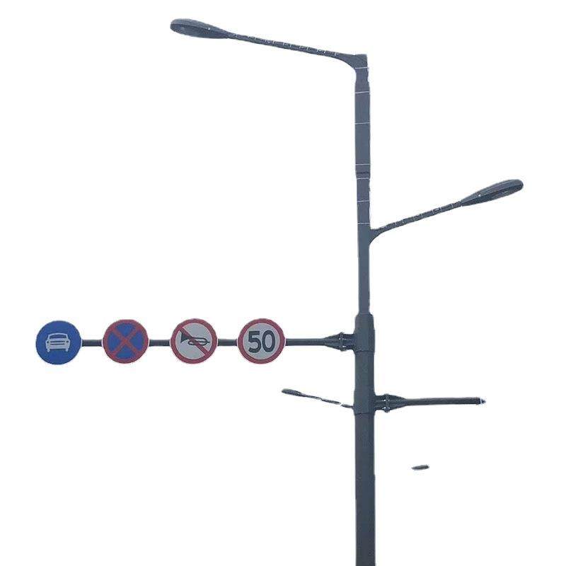交通标志杆悬臂式F型共杆路灯高速公路标识牌多功能一体化灯杆,淘宝优惠券,粉丝福利购,淘宝优惠卷