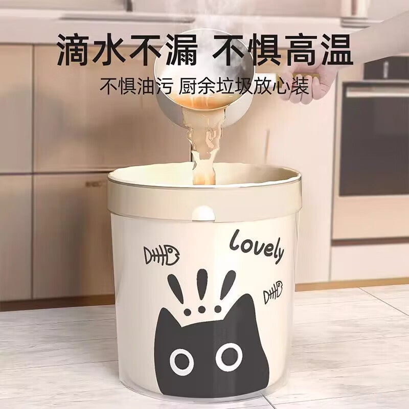 加厚大号垃圾袋家用抽绳手提式厨房自动收口不脏手塑料袋Y3