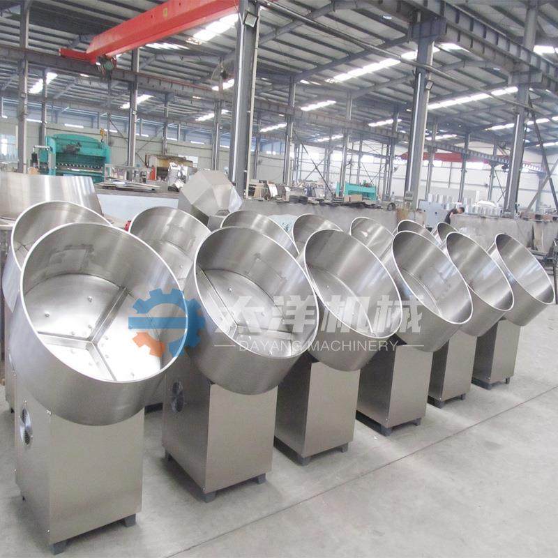 油炸薯片调味机圆盘式薯条拌料设备电动新型猫耳朵锅巴上粉调香机,淘宝优惠券,粉丝福利购,淘宝优惠卷