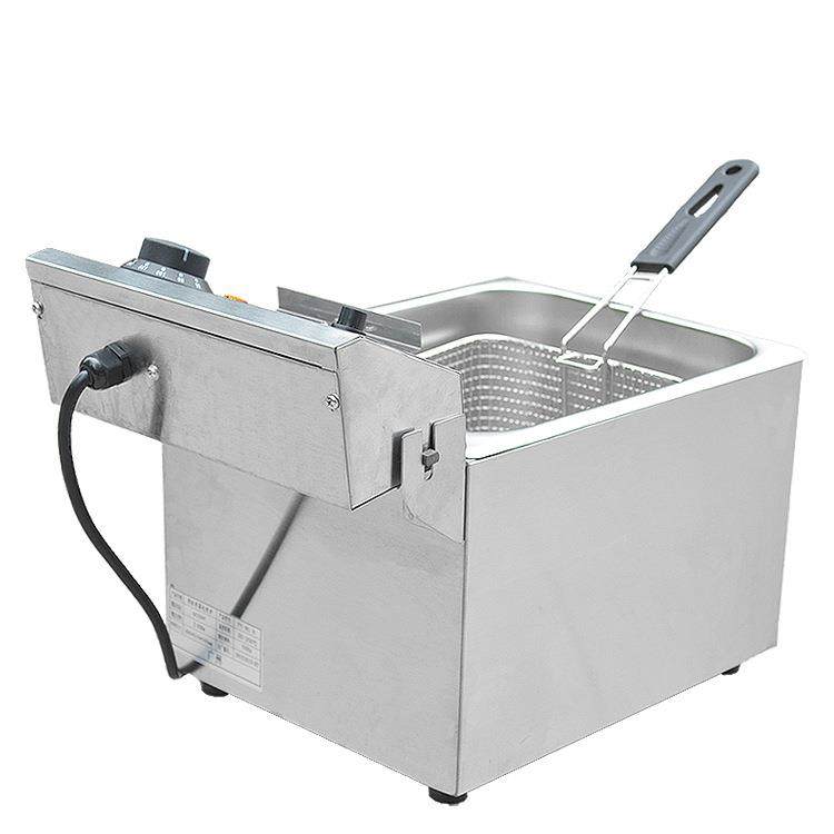 单缸单筛电炸炉FY-8L-A商用台式炸炉煎炸锅炸薯条鸡腿油炸炉,淘宝优惠券,粉丝福利购,淘宝优惠卷