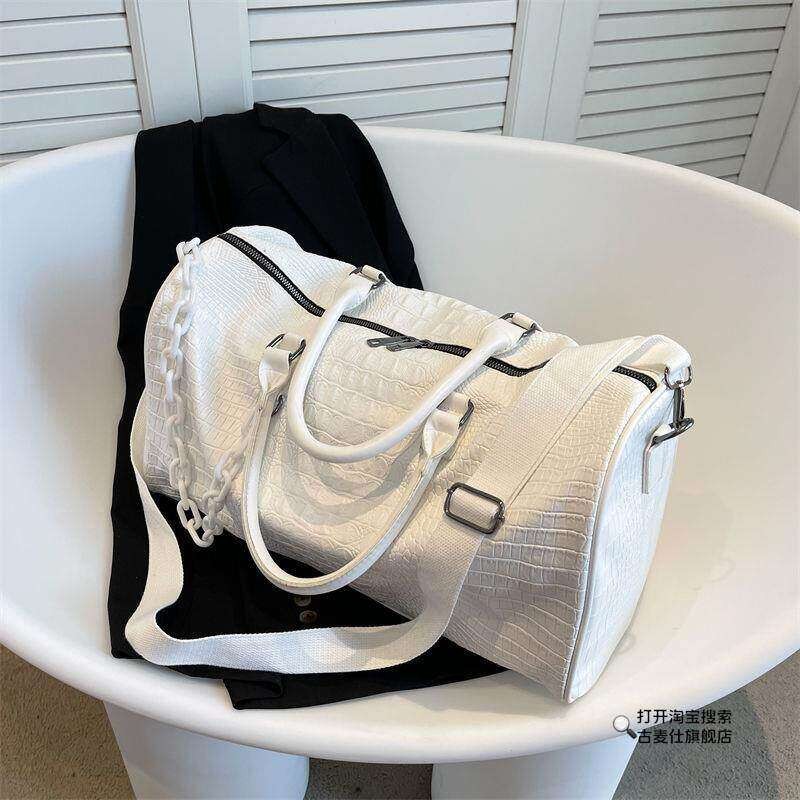 Bags for women, large-capacity lightweight travel bags, hand luggage bags, sports and fitness bags, fashionable shoulder crossbody bags for women