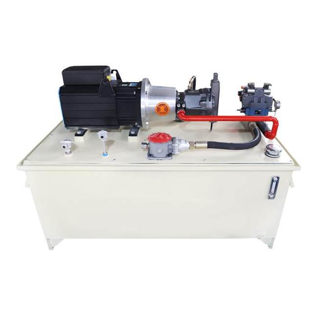 Customized servo motor hydraulic station high power manufacturer direct supply on demand design low noise high response non-standard customization