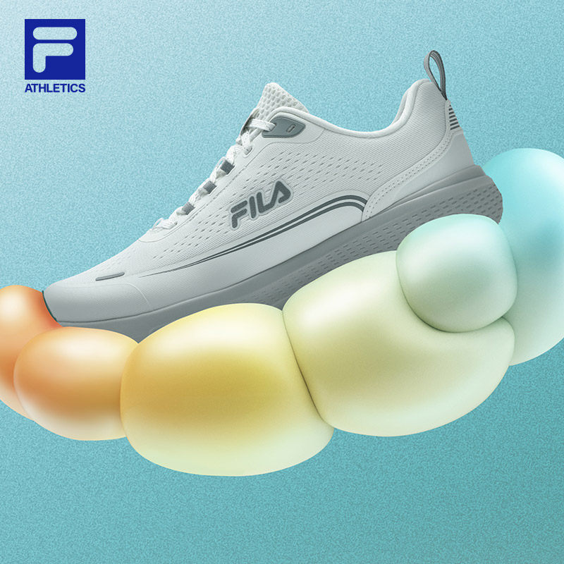 FILA斐乐官方男鞋柔云路跑鞋健身徒步运动鞋男户外缓震跑步鞋女,淘宝优惠券,粉丝福利购,淘宝优惠卷
