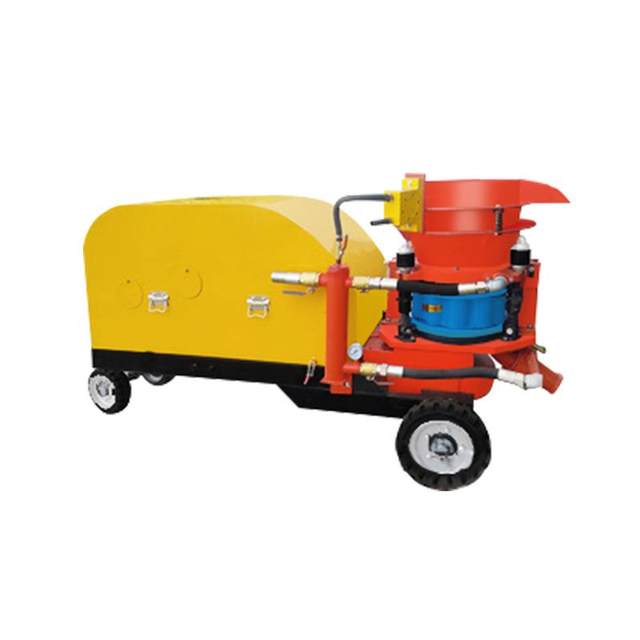 -7 Diesel concrete sprayer Tunnel foundation pit slope protection sand and gravel dry and wet cement mortar sprayer