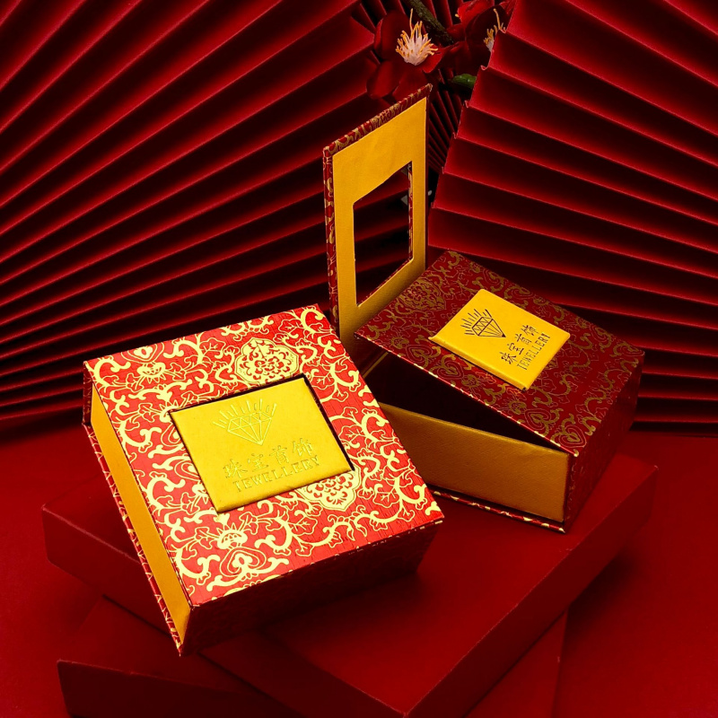 【新年好运来】代发专用首饰盒 项链长盒 吊坠盒 手镯盒 戒指盒 - 图2