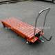 Ball mold platform car manual hydraulic loading and unloading platform tool car oxeye platform hand trolley