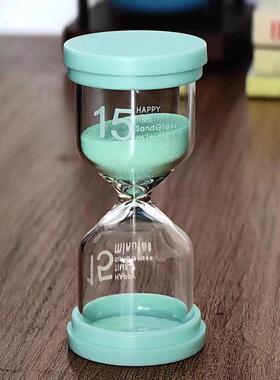 创意沙漏计时器儿童学生学习时间管理20/30/60分钟流沙瓶摆件礼物