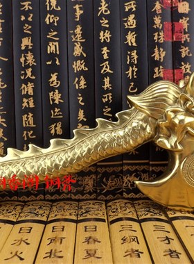 纯铜斧子黄铜福斧子斧头铜斧子结婚客厅家居工艺品饰品摆设铜