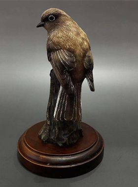 树脂工艺品鸟类麻鸟花园庭院乔迁新居开业礼品