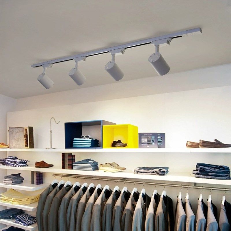 灯e射灯明装无主灯导轨e散光白色餐厅客厅背景墙中山灯具,淘宝优惠券,粉丝福利购,淘宝优惠卷