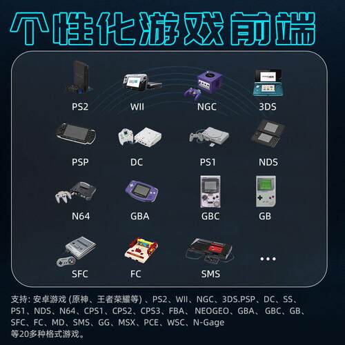 RG405M安卓掌机铝合金支持ps2 NGC WII原神王者便携经典游戏机 - 图1