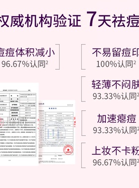 调色师朵可丽祛痘贴物理吸脓舒缓