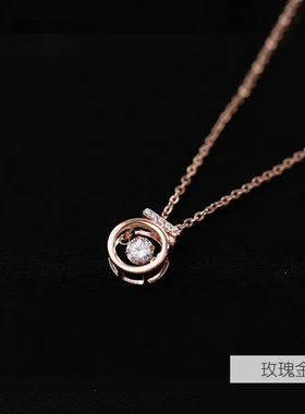 金秘书同款跳动的心项链2025年新款轻奢小众设计高级感in锁骨链