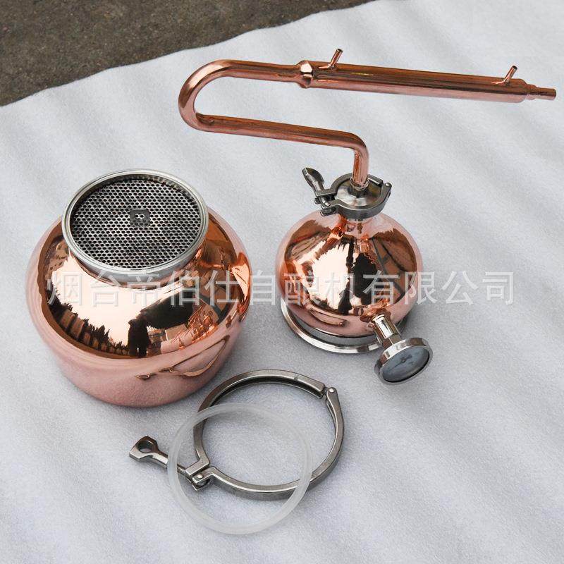 蒸馏器纯露蒸馏机纯铜家用提炼精油酿酒小型3 5葫芦蒸馏设备,淘宝优惠券,粉丝福利购,淘宝优惠卷