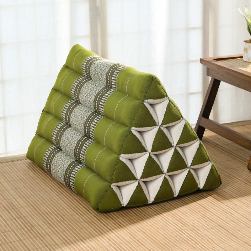 Tajilia Thai triangle cushion bedside backrest bay window waist cushion