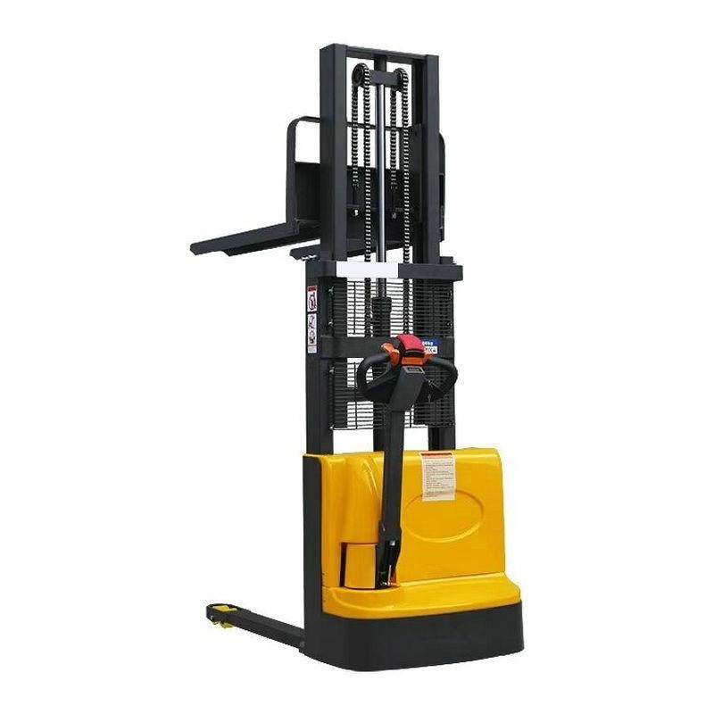 小金刚步行式全电动堆高车液压装卸叉车全自动升降车电动堆高车,淘宝优惠券,粉丝福利购,淘宝优惠卷