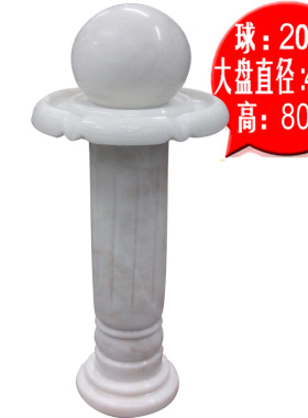 家居开业欧式简约现代创意 球流水喷泉招财门厅现代水景