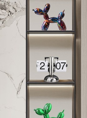 气球狗乔迁高档客厅室桌面摆饰酒柜电视柜家居装饰品