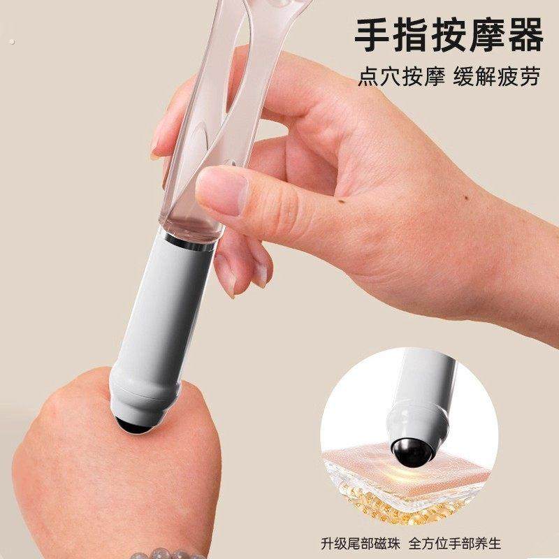 手指按摩器关节滚轮式新款多功能蜗牛钢磁珠夹手指按摩仪纤手神器,淘宝优惠券,粉丝福利购,淘宝优惠卷