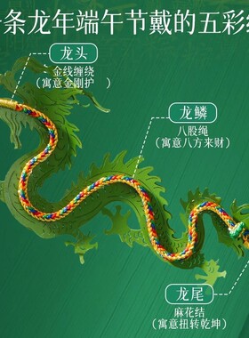 普陀五彩绳手链编织绳