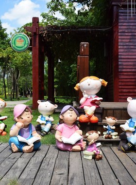 户外园林景观人物雕塑商场美陈幼儿园别墅花园庭院装饰品