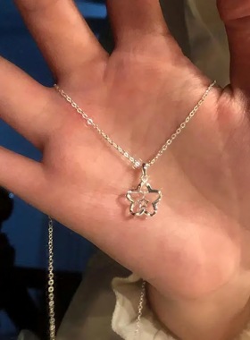 小红书同款小星星项链闺蜜女学生ins轻奢小众简约镂空双星锁骨链