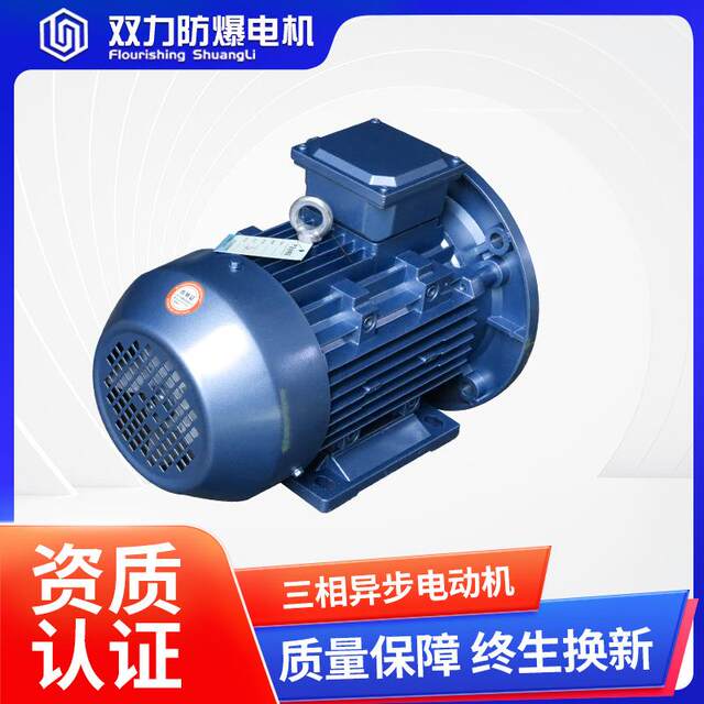 Customized 3/4/5 three-phase asynchronous AC vertical motor 4-pole energy efficiency 1500-rpm high-efficiency motor