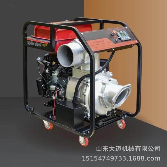8-inch gasoline twin cylinder water pump water pump 6-inch diesel high-horsepower pump 8-inch diesel double cylinder drainage water pump