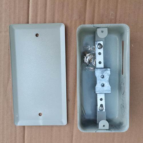 镶嵌式TD28等电位联结端子箱加厚铁接线箱暗装卫生间等电位箱 - 图0