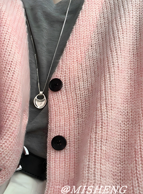 韩国小众轻奢银白马鞍包吊坠项链