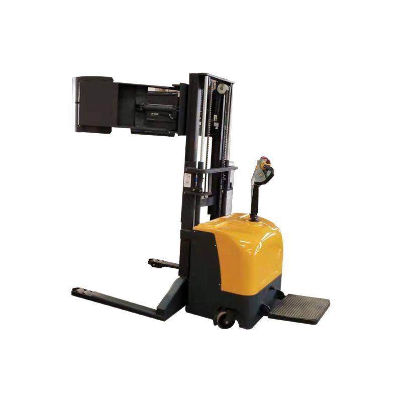 抱夹叉车有腿式圆型抱夹电动堆高车液压油桶搬运车全电动抱夹叉车,淘宝优惠券,粉丝福利购,淘宝优惠卷