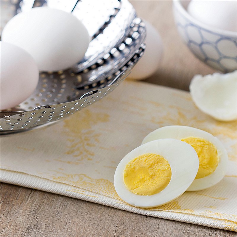 家用不锈钢折叠蒸屉蒸格蒸架蒸笼 莲花片蒸锅篦子沥水 小笼包蒸笼 - 图2