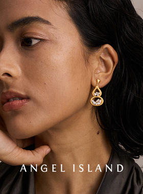 ANGELISLAND鎏金葫芦项链