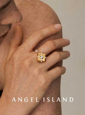 「小方糖」设计感戒指女 精致开口戒ANGEL ISLAND天使岛 2026新款
