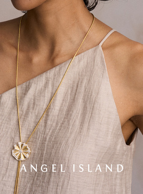 ANGELISLAND天使岛雨荷项链
